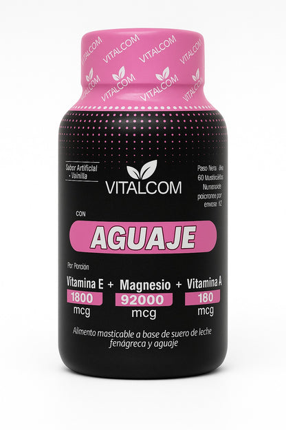 🌸 Aguaje  Vitalcom– Belleza y bienestar desde adentro 🌸 60 cap