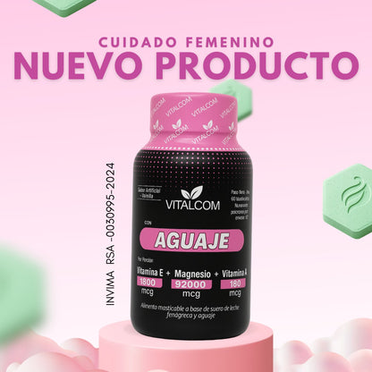 🌸 Aguaje  Vitalcom– Belleza y bienestar desde adentro 🌸 60 cap