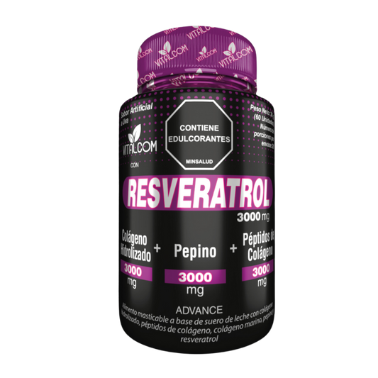 ¡Descubre la Juventud con Resveratrol! 60 CAP