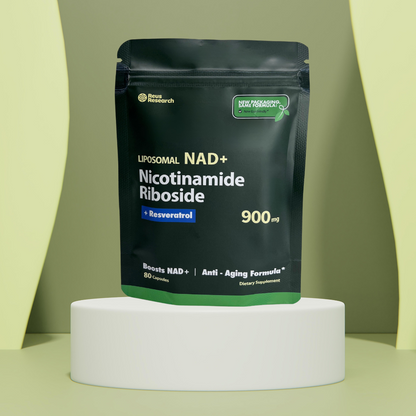 🧬 Liposomal NAD+ con Nicotinamida Ribósido y Resveratrol 80 CAP