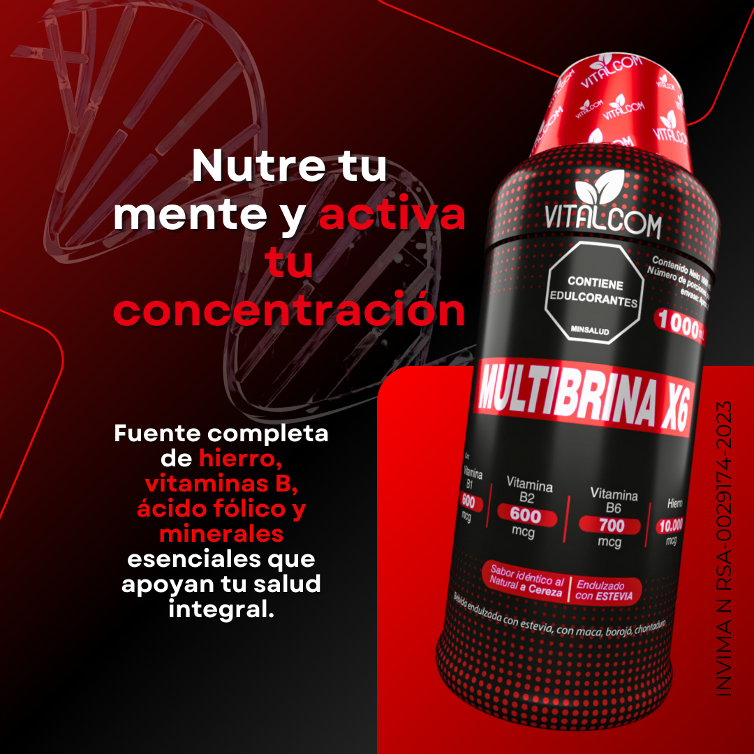 🍹 Revitaliza tu Energía con MULTIBRINA X6 🍹🌟